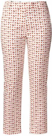Orla Kiely Poppy/Busy Bee Cropped Cotton Trousers Size XS