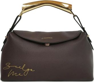 Le Pandorine Denise tote bag - women - Polyurethane - One Size - Brown