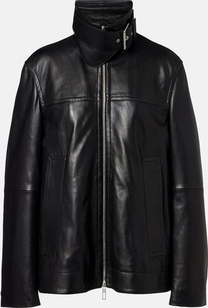 Sportmax Giacca oversize in pelle