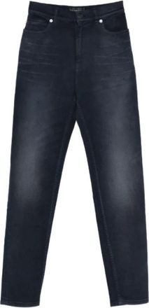 Balenciaga Denim Jeans met Voorzakken - Dames - Slim Fit Jeans - Blauw - W26 - Denim - Jeans