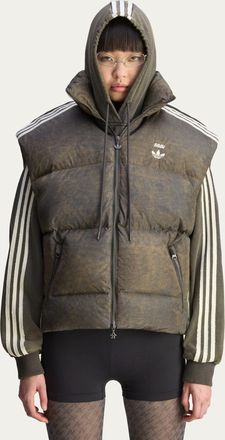 adidas Originals ADIDAS Originals Unisex by Avavav Puffer Vest - Charcoal - Size X-Small