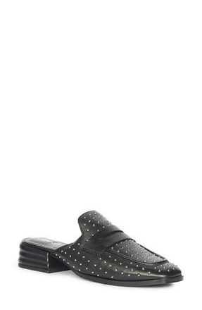 SaintG Sava Stud Mule in Black at Nordstrom Rack, Size 10Us / 40Eu