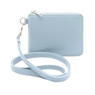 Balenciaga Pre-owned Cross Body Bags, female, Blue, Size: ONE SIZE Pre-owned Essential Leather Wallet
