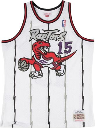 Mitchell & Ness Toronto Raptors Vince Carter Swingman Jersey - Heren - Fitness - Wit - S - Polyester - Fitness