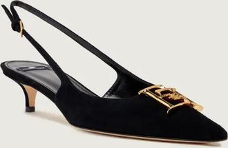Elisabetta Franchi Wildleder-Slingback