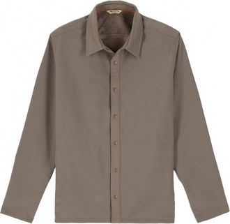 Simms Mens Harbor Shacket In Willow