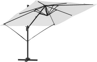 vidaXL Vidaxl - Parasol Roma Beige 286 x 285 x 265 cm Poliéster, Aluminio