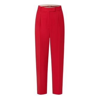 Max Mara Mujer, Pantalones, Rojo, Talla: S