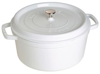 Staub Cast Iron 7-qt Round Cocotte