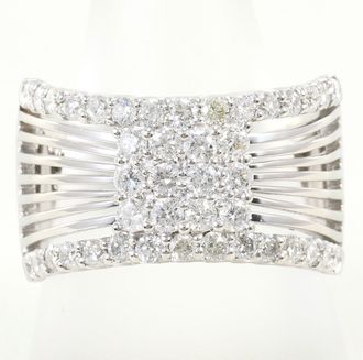 C&A Platinum Platinum 900 Band Ring (Pre-Owned)