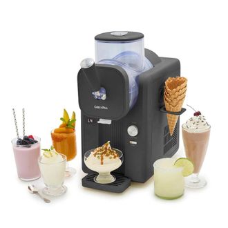 GreenPan GreenPan Frost Ice Cream Maker & Slushie Machine with Built-In Compressor in Grey