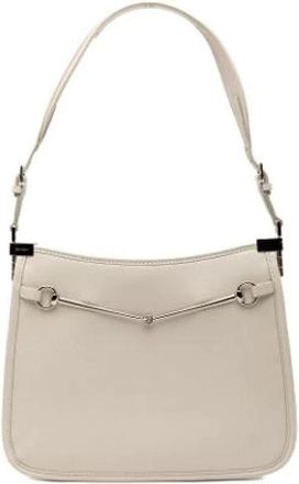 Gucci Pre-owned Shoulder Bags, female, White, Size: ONE SIZE Pre-owned Vintage Shoulder Bag