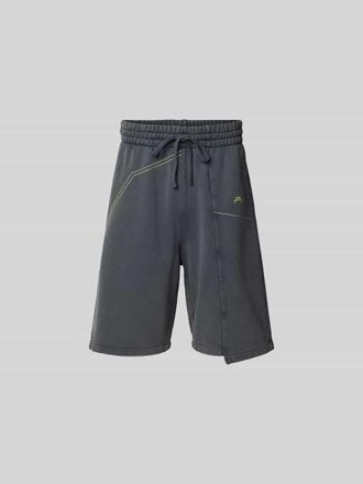 A-Cold-Wall* Sweatshorts aus reiner Baumwolle in Mittelgrau, Gr&ouml;&szlig;e XL