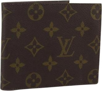 Louis Vuitton Pre-owned Bifold Portemonnee - Dames - Vintage Accessoires - Bruin - ONE Size - Vintage