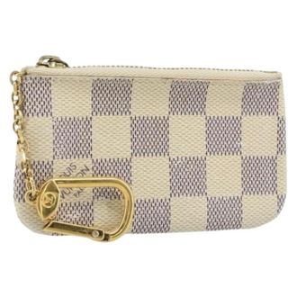 Louis Vuitton Pre-owned Mini Bags, female, White, Size: ONE SIZE Pre-owned Vintage Canvas Mini Bag