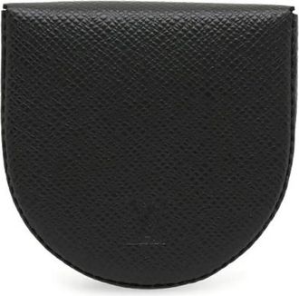 Louis Vuitton Tweedehands leren portemonnees - Dames - Vintage Accessoires - Zwart - ONE Size - Vintage