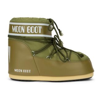 Moon Boot Moon Boot, Winter Boots, female, Green, Size: 15 US Icon Low Boot