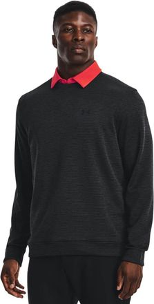 Under Armour Mens Crew Neck Sweater - Black/Black - L