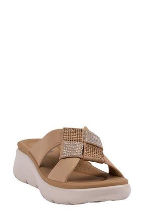 Good Choice Shoes Cenza Wedge Sandal in Tan at Nordstrom Rack, Size 7.5