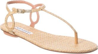 Aquazzura Bare Leather Sandal