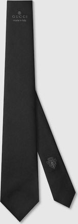 Gucci Silk Tie, Black
