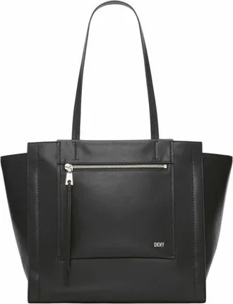 DKNY Pax Large Tote Bag in Black/silver at Nordstrom