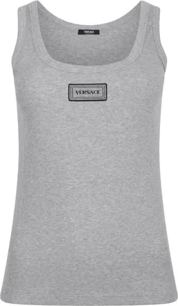 Versace Donna, Top, Grigio, S, new