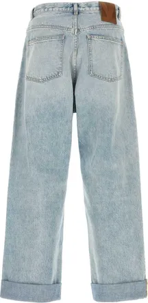Valentino Garavani Mens Denim Jeans Denimblulavchiaro Exterior: Cotton