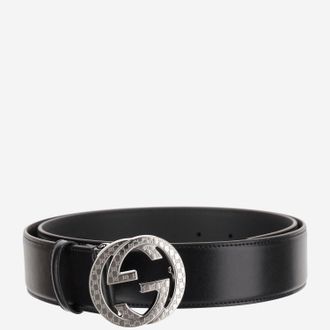 Gucci Gg leren riem