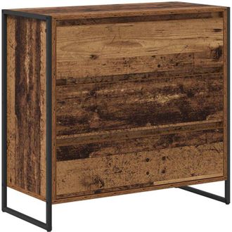 vidaXL Sideboard Old Wood 79 x 36 x 75.5 cm Engineered Wood vidaXL