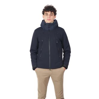 People of Shibuya Sportieve Gewatteerde Jas Groen Technische Stof - Heren - Winterjassen - Blauw - 3XL - Leer - Jassen