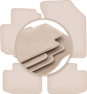 OEM Tappetini Beige Di Alta Qualit&agrave; Per: Suzuki Swift Iv Hatchback 2005-2010