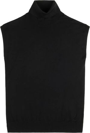 Fay Top smanicato - Nero