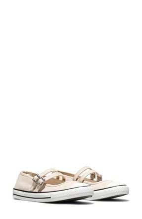 Converse Chuck Taylor All Star Dainty Mary Jane Sneaker in Classic Ecru/Egret/Black at Nordstrom, Size 5