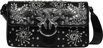 Pinko Slouchy Classic Leather Effect Bag