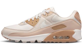 Nike Nike Women air max 90 Sneaker, Phantom Sail Sanddrift Lt Orewood BRN, 5.5 UK