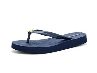 Michael Kors Posie Flip-Flops Womens Dress Sandals Dress Blues : 10 M, Synthetic