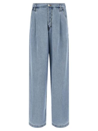 Dries Van Noten Light Blue Loose Jeans