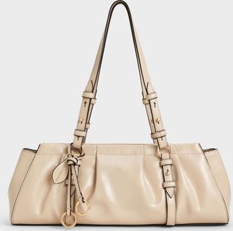 Charles & Keith Britton Elongated Shoulder Bag