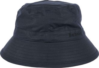 Barbour Wax Bucket Hat - Navy M