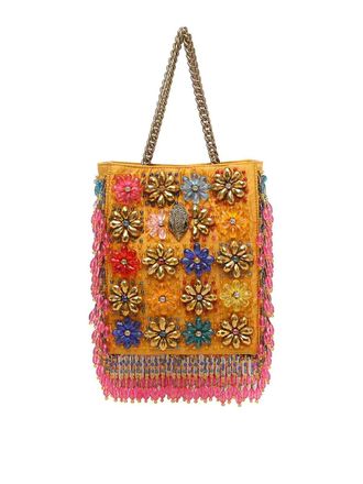 Kurt Geiger Multicolor Mini Beaded Tote Bag