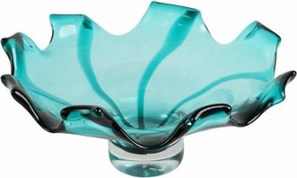 Sagebrook Home 14In Calinda Artisan Blown Glass Bowl
