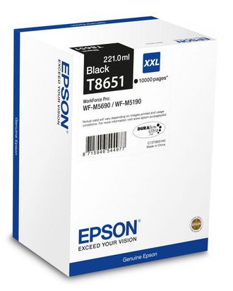 Epson T8651 Cartucho De Tinta 1 Pieza(s) Original Extra (s&uacute;per) Alto Rendimiento