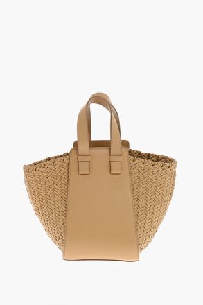 Loewe Woven Leather Mini Bag with Tone-on-Tone Monogram Loewe