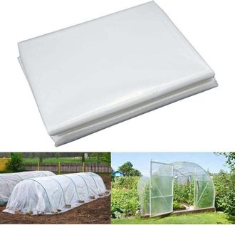 OEM B&acirc;che Serre Tunnel - Poly&eacute;thyl&egrave;ne Transparent Extra &Eacute;pais - 2 M X 8 M - Pour Protection Ext&eacute;rieure Et Isolation Thermique - 1 Pi&egrave;ce