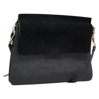 Chlo&eacute; Pre-owned Suede Shoulder Bag - Dames - Pre-owned - Zwart - Maat: ONE Size Su&egrave;de