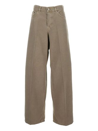 Haikure cotton-blend jeans - Neutrals