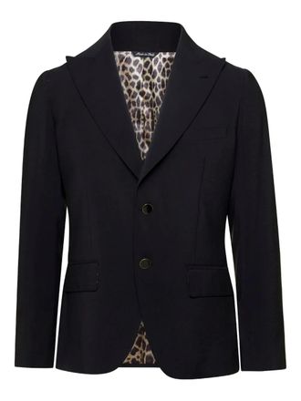 Reveres 1949 single-breasted blazer - men - Fabric - 50 - Black