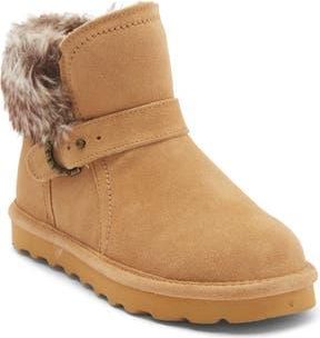 Bearpaw Koko Genuine Shearling Waterproof Boot in Iced Coffee at Nordstrom Rack, Size 9.5