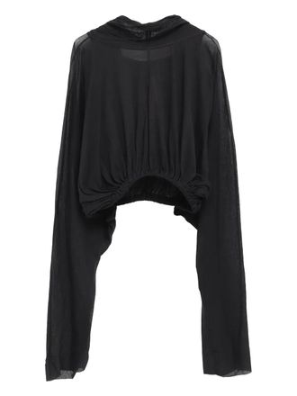 Rick Owens cotton top - women - Cotton - OS - Black